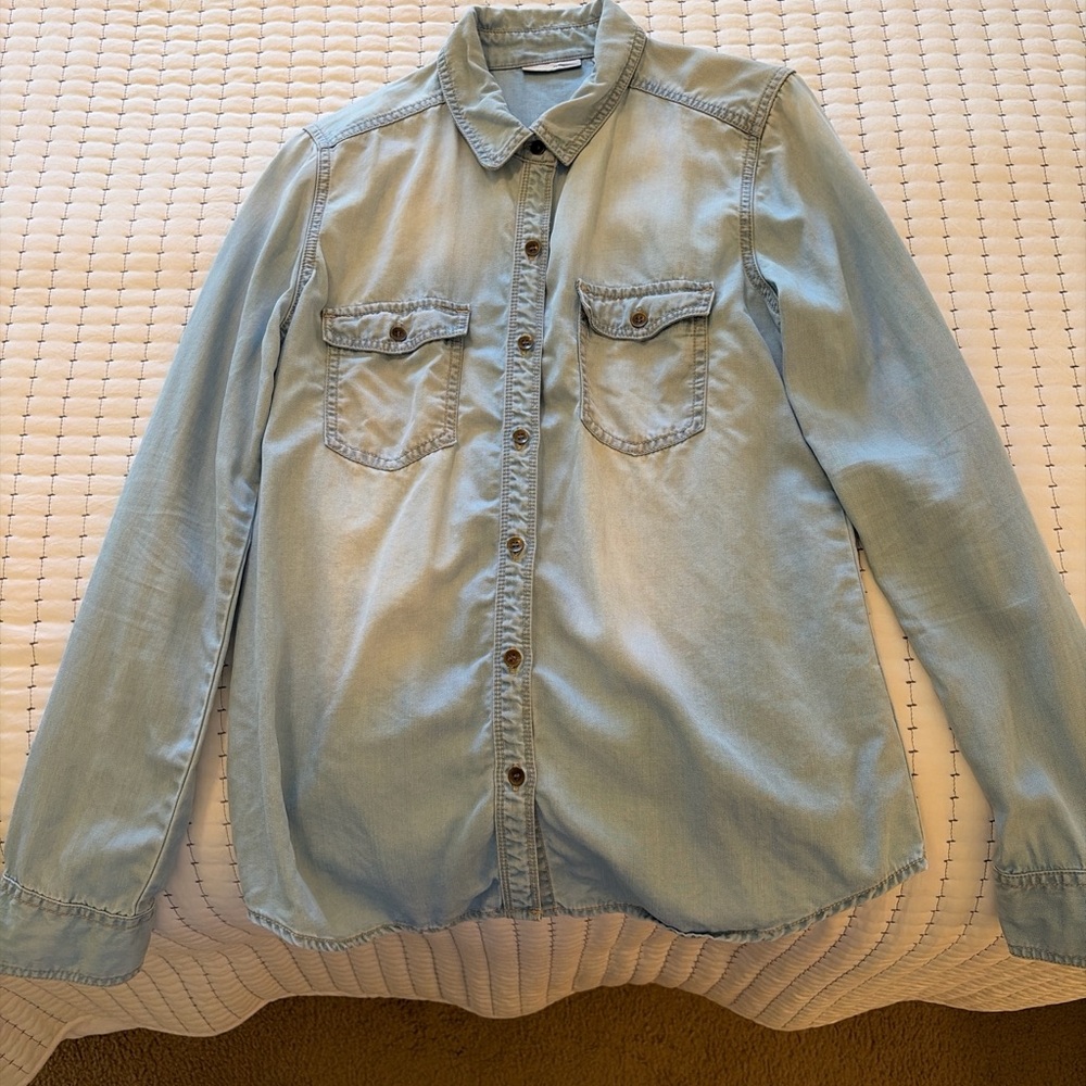 Halogen Light Blue Button Down Shirt